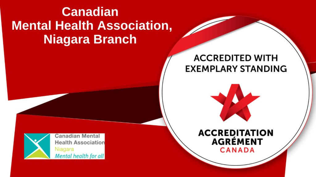 CMHA Niagara accredited with exemplary standing