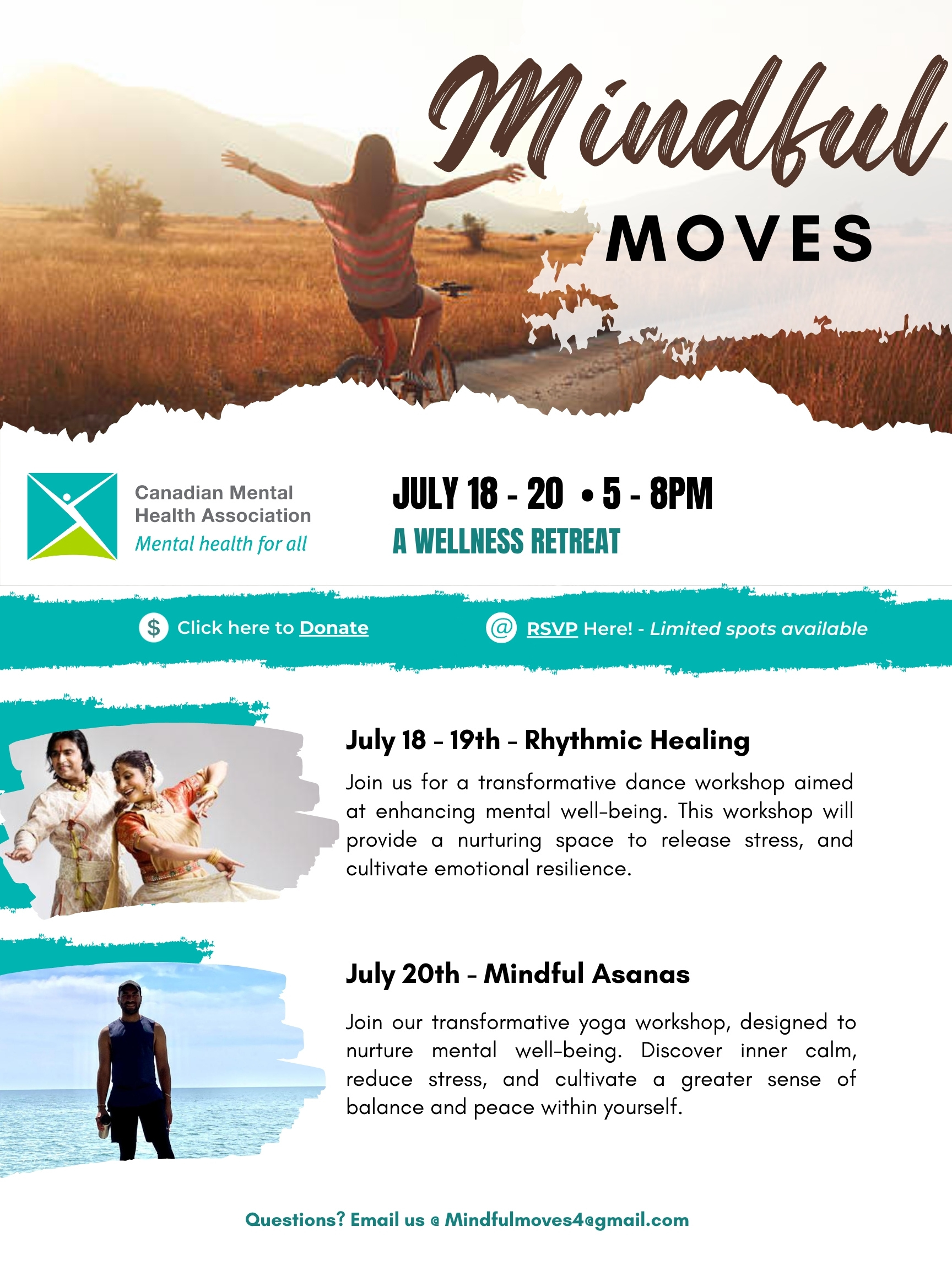 Mindful Moves event poster