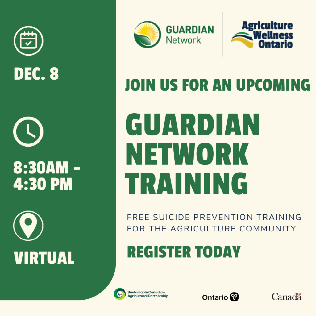 Ad for Guardian Network training