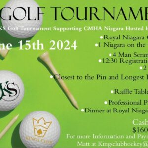 KS Golf Tournament flyer