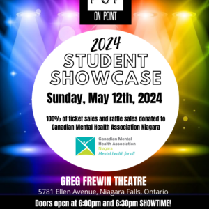 2024 POP Student Showcase flyer